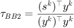 $\displaystyle \tau_{BB2}=\frac{(s^k)^\top y^k}{(y^k)^\top y^k}$