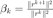 $\beta_k=\frac{\|r^{k+1}\|^2}{\|r^k\|^2}$